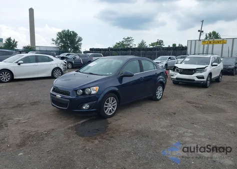 2016 Chevrolet Sonic Lt Auto from USA, damaged, VIN 1G1JC5SH0G4101711